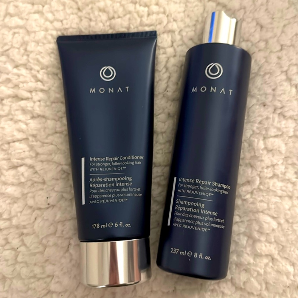 Monat intense repair shampoo and conditioner